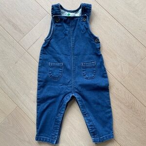 BABY BODEN 6/12 Soft denim overalls